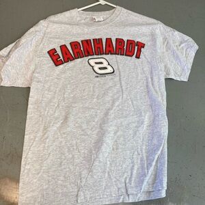 Earnhardt #8 Gray Graphic Tee